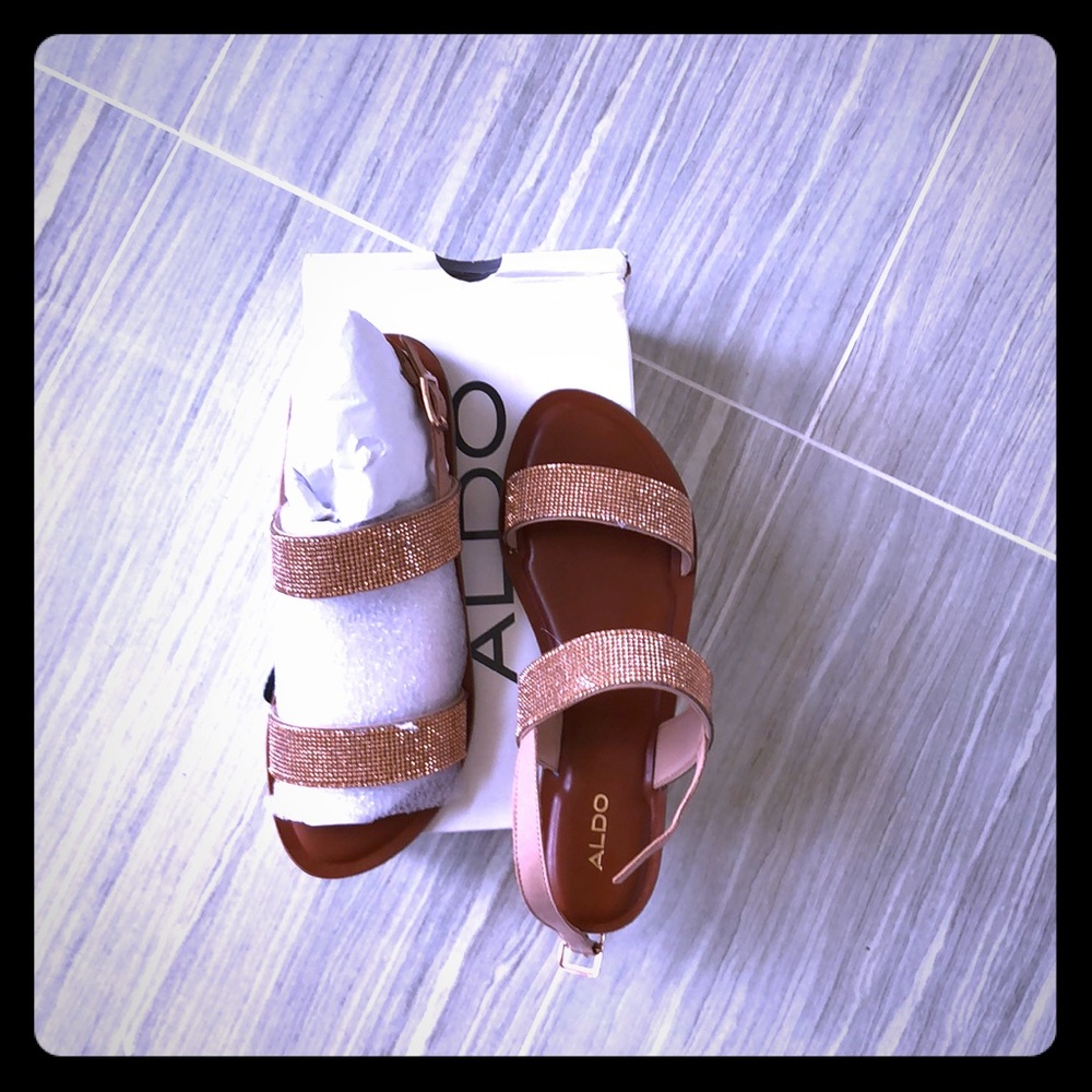 Brand New Rose Gold Sandal